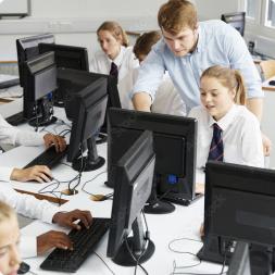 Children at school